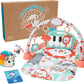 Fisher-Price Newborn Baby Kit Lets Snuggle & Play Set, Developmental Toys with Activity Guide for Infants Ages 0+ Months