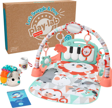 Fisher-Price Newborn Baby Kit Lets Snuggle & Play Set, Developmental Toys with Activity Guide for Infants Ages 0+ Months