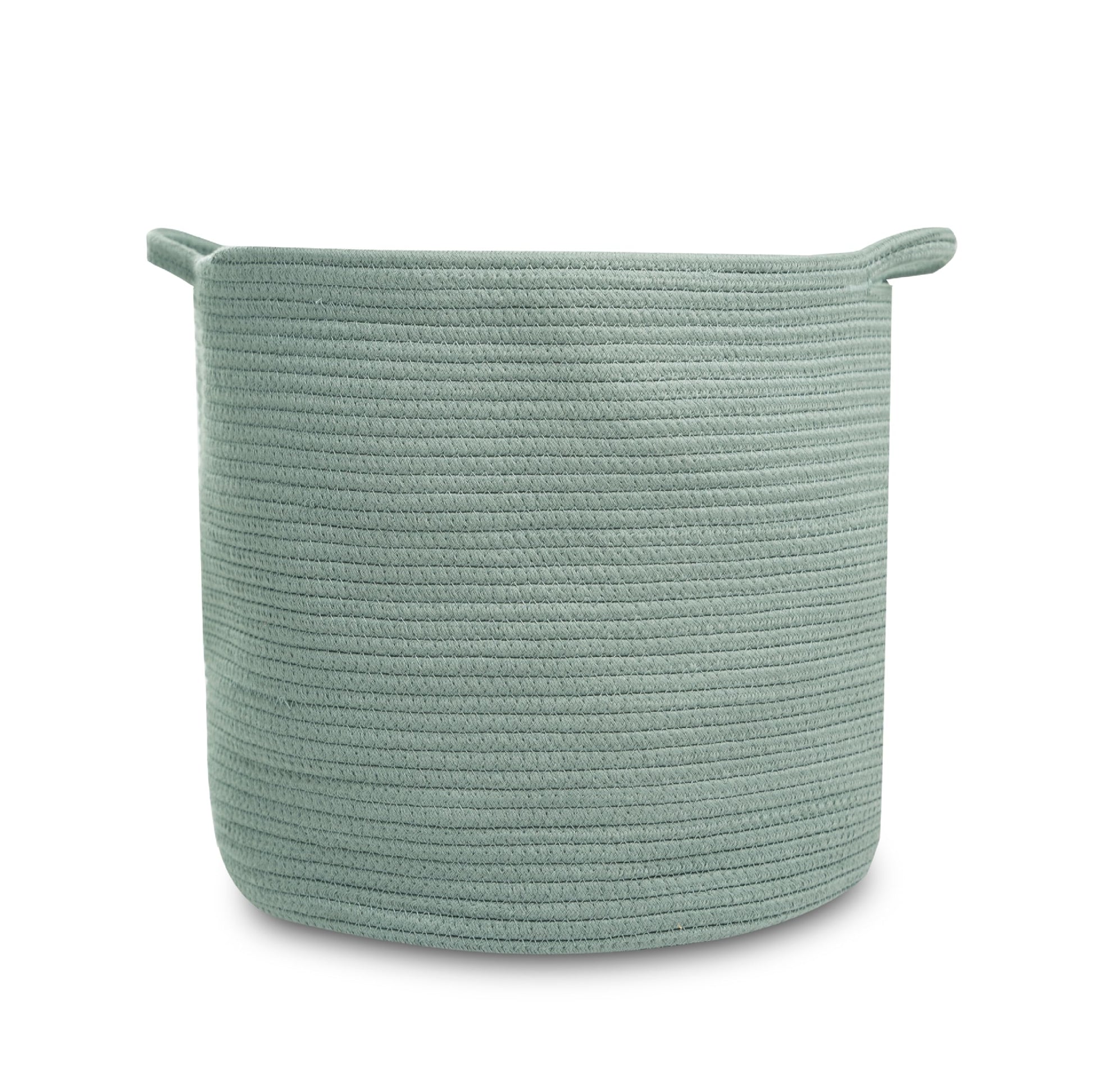Natemia Large Storage Basket (15' X 15' X 14') - Woven Baskets For Storage, Baby Storage Basket And Toy Organizer, Blanket Ba
