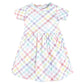 Hudson Baby Baby Girls Cotton Dresses Casual Dress, Pink Tulips, 2-3T Us