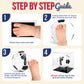 Circa Print Baby Soccer Ball Handprint Kit, Ink Pad For Baby Hand And Footprints - Unique Baby Keepsake For Dads, Baby Shower Pr