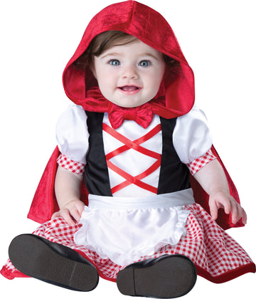 Incharacter Unisex Baby Costumes Little Red Riding Hood Infant-And-Toddler-Costumes, Red, M 12-18 Mos Us