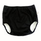 Adult Diaper Cover For Incontinence, Cloth Active Latex Leak Proof Pants, Noiseless Reusable Washable Pull Up Plastic Pants (Bla