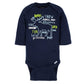 Gerber Baby Boy'S 3-Pack Long-Sleeve Onesies Bodysuit Pants, Mouse, 6-9 Months