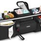 Yorepek Heavy Duty Double Stroller Organizer For Bob Duallie, Baby Jogger City Mini Gt2 And Jeep,Stroller Caddy With Detachable