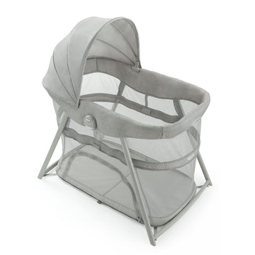 Graco Dreammore 3-In-1 Portable Bassinet & Travel Crib, Modern Cottage Collection