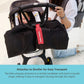 J.L. Childress Elite Travel Bag For Doona And Evenflo Shyft - Airtag Holder - Fits Car Seat Stroller Combos And Most Infant Car