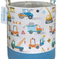 Langyashan Laundry Basket Cotton Collapsible Organizer Storage Basket For Boys Girls Laundry Hamper Toy Bins Gift Baskets Bedroo