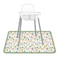Bapronbaby Farm Produce Splash Mat - Waterproof Catch-All For Under High Chairs, Floors, Tables, Playtime Or Arts & Crafts - Mac