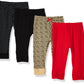 Hudson Baby Unisex Baby Cotton Pants and Leggings Basic Leopard, 2 Toddler
