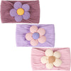 C  Llot Baby Flower Headbands Baby Girls Nylon Headbands Soft Elastic Hairbands Hair Accessories For Newborn Infant Toddler Kids