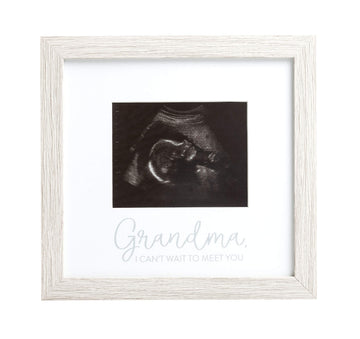 Kate & Milo Rustic Grandma Sonogram Picture Frame, Pregnancy Announcement, Ultrasound Baby Photo Frame, Gender-Neutral Baby Keep