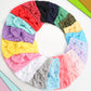 C  Llot 20 Colors Super Stretchy Soft Knot Baby Girl Headbands With Hair Bows Nylon Head Wrap For Newborn Baby Girls Infants Tod