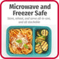 Good Cook Meal Prep, 2 Compartment Bpa Free, Microwavable/Dishwasher/Freezer Safe, Teal
