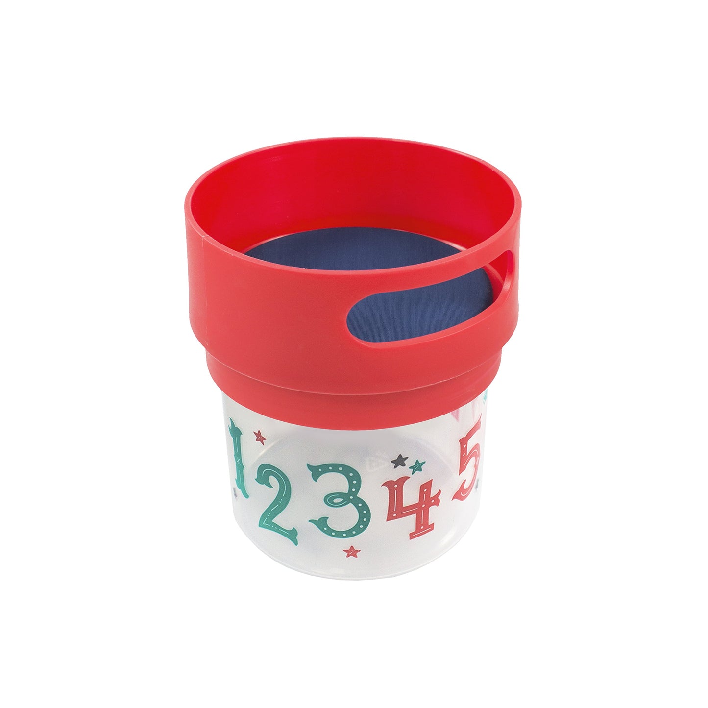 Munchie Mug Snack Cup 12 Oz Red