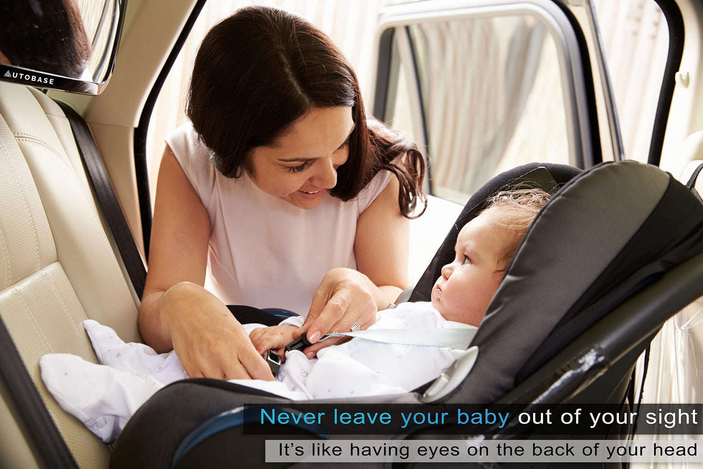 Autobase Car Seat Protector For Child Car Seat | Largest And Thickest Waterproof Backseat Protector For Kids And Pets | Heavy-Du