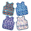 Joyo Roy Mess Proof Baby Bibs For Eating Waterproof Toddler Bibs 1-3 Years Soft Machine Washable Sleeveless Baby Smock Bib For B