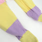 Honestbaby Baby Celebration Sleep & Play Footed One-Piece Pajama Sleeper 100% Organic Cotton, Easter Stripe Pink