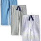 Hudson Baby Unisex Baby Cotton Pants And Leggings Navy Stripe, 12-18 Months