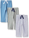 Hudson Baby Unisex Baby Cotton Pants And Leggings Navy Stripe, 12-18 Months