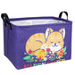 ASKETAM Cat Easter Basket for Kid Large Empty Easter Bunny Eggs D  cor Storage Basket (Cat)