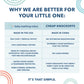 Baby Teething Tubes - Made in The USA Baby Teething Toys - Soft & Durable Infant Toys and Toddler Silicone Teether - 7 Inches, O