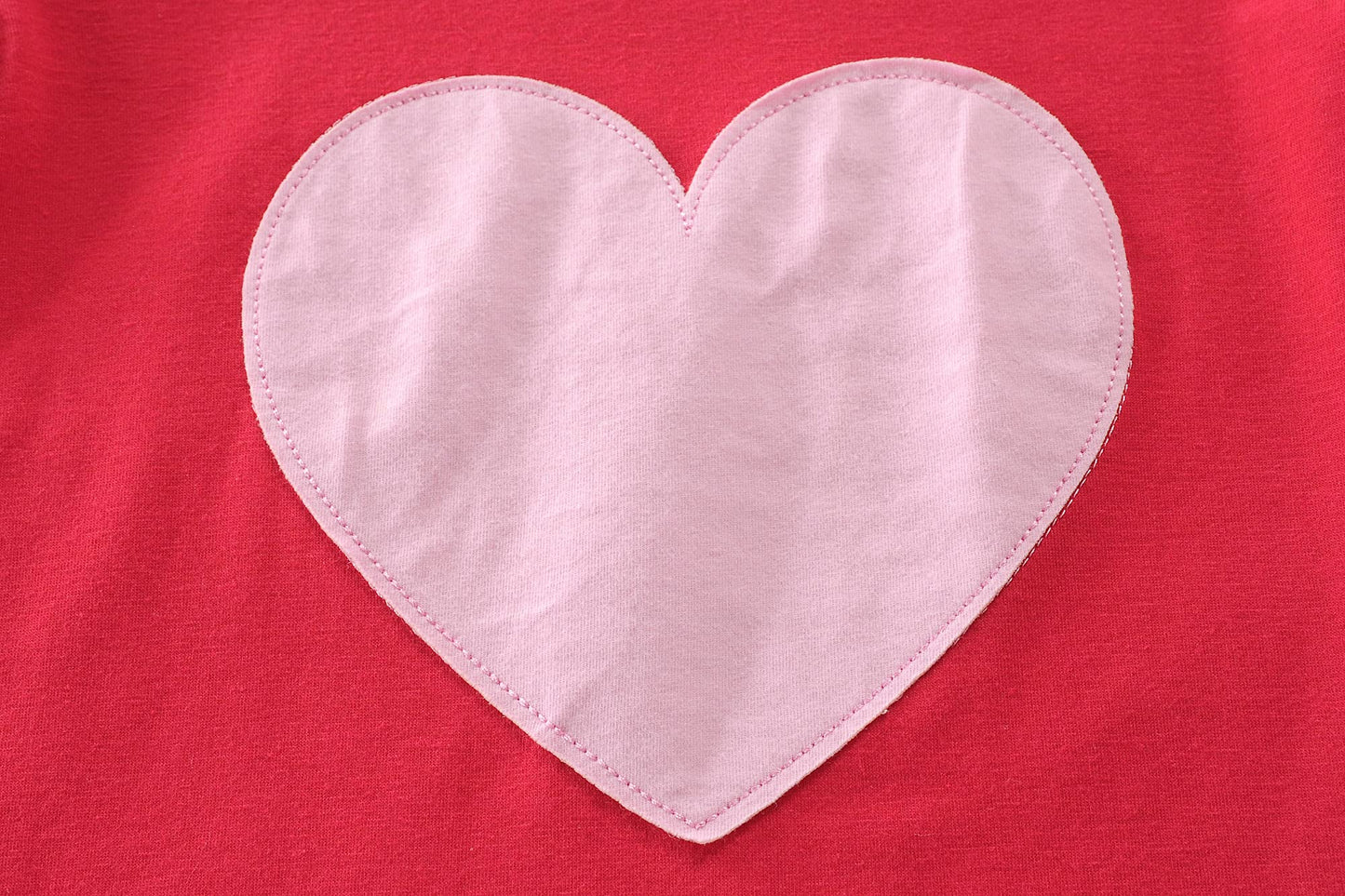 Kids Girls Pajamas Long Sleeve Heart Shape Print Sleepwear Toddler 2 Pieces Cotton Pjs For Girls Valentine'S Day Jammies Childre