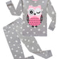 Owl Baby Girls Long Sleeve Pajamas Sets Cotton Pyjamas Infant Kids Pjs Size 12-18 Months