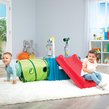 Little Tikes Easy Store Slide & Explore, Indoor Outdoor Climber Playset For Toddlers Kids Ages 1-3 Years