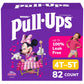 Pull-Ups Girls Potty Training Pants, Size 4T-5T Training Underwear (38-50 lbs), 82 Count
