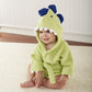 Baby Aspen 'Splash-A-Saurus Dinosaur Hooded Towel Robe, 0-9 Months