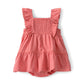 CarterS Baby Girl Ruffle Sleeveless Bodysuit Dress | Soft Breathable Fabric | Button Closure For Easy Diaper Changes | Comforta