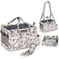 FifthStart Multiuse Cleaning Caddy with Handle, Waist & Shoulder Strap - Nappy Caddy - Portable Storage Box with 9 Compartments 