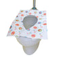 Sesame Street Potty Topper Disposable Stick-In-Place Toilet Seat Covers, 10 Count (Pack Of 1)