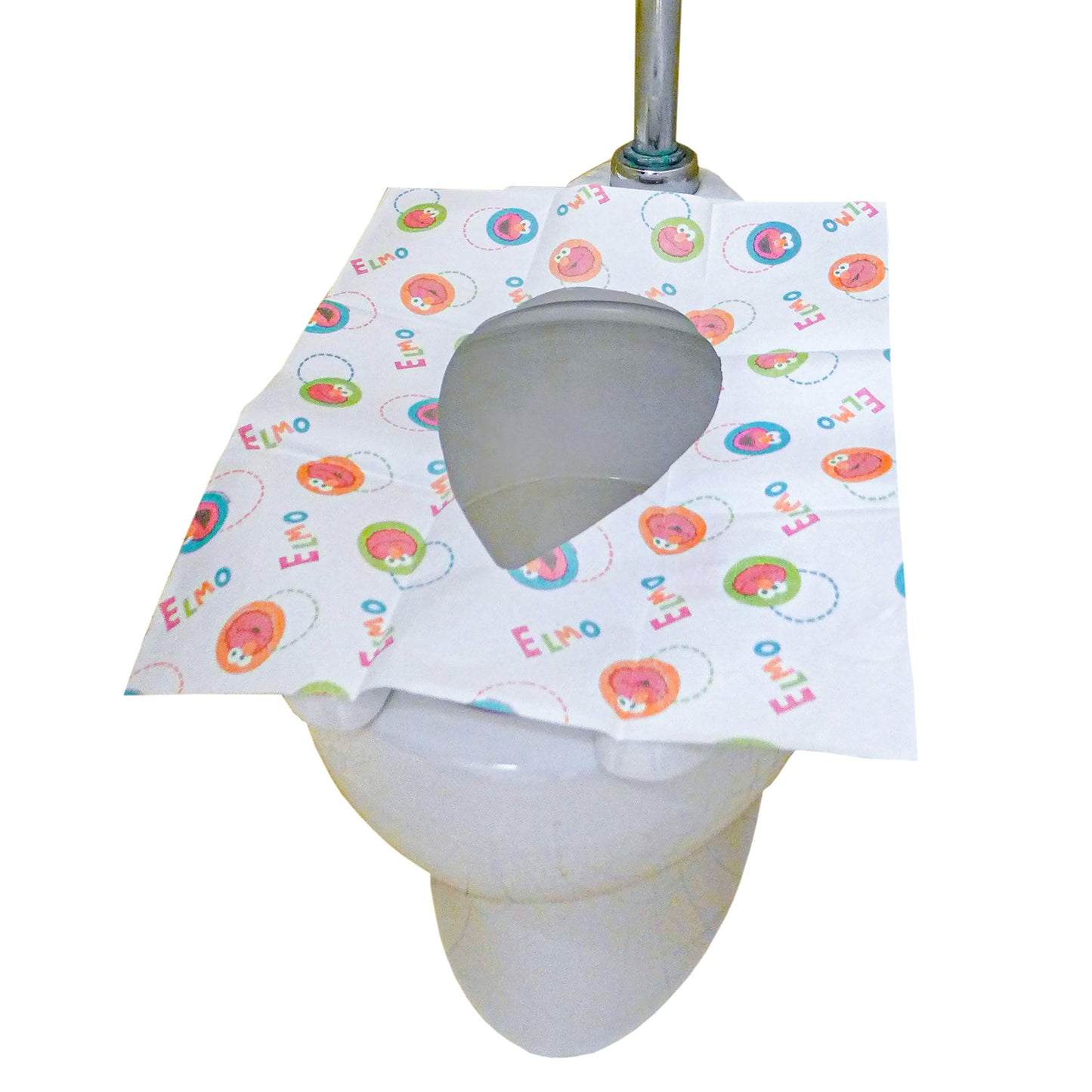 Sesame Street Potty Topper Disposable Stick-In-Place Toilet Seat Covers, 10 Count (Pack Of 1)
