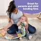 Lamaze John Deere Farm to Table Journey Soft Baby Book - High Contrast Sensory Toys for Early Development - Sensory Tummy Time T