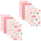 Hudson Baby Unisex Baby Quilted Burp Cloths, Girl Forest, One Size