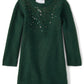 The Children'S Place,And Toddler Sweater Dress,12-18 Months Forest Green
