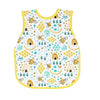 Bapronbaby Busy Bees Bapron - No Neck Tie Safer Bib For Baby & Toddler - Soft Waterproof Stain Resistant - Machine Washable - Sz