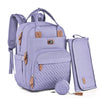 Dikaslon Diaper Bag Backpack With Portable Changing Pad, Pacifier Case And Stroller Straps, Large Unisex Baby Bags For Boys Girl