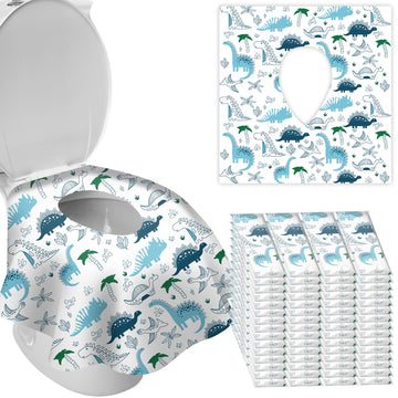 Deeki Toilet Seat Covers Disposable, 60 Pcs Xl Waterproof For Kids Adults, No-Slip Clean Safety Covers For Toddler Potty Trainin