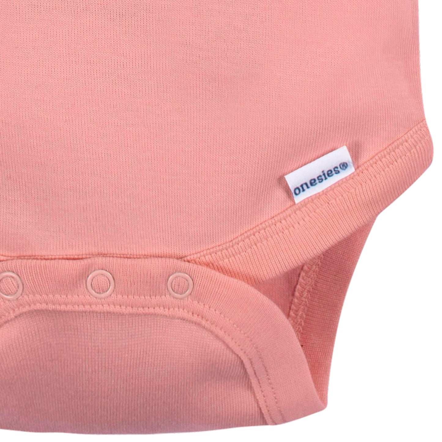 Gerber Baby Neutral 5 Pack Onesies Multi-Packs Bundle Interlock 180 Gsm, Mauve Pink, 3-6M