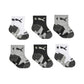 Puma Baby 6 Pack Infant Anklet Socks, Whiteblack, 0-12 Months Us