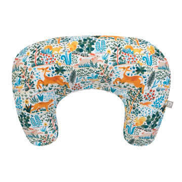 Boppy Nursing Pillow, Colorful Forest Animals, Larger, More Supportive Pillow For Breastfeeding And Bottle Feeding, Firmer Fill,