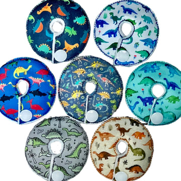 Cutie Button Pads G/J Tube Pad 5 Pack (Dinos)