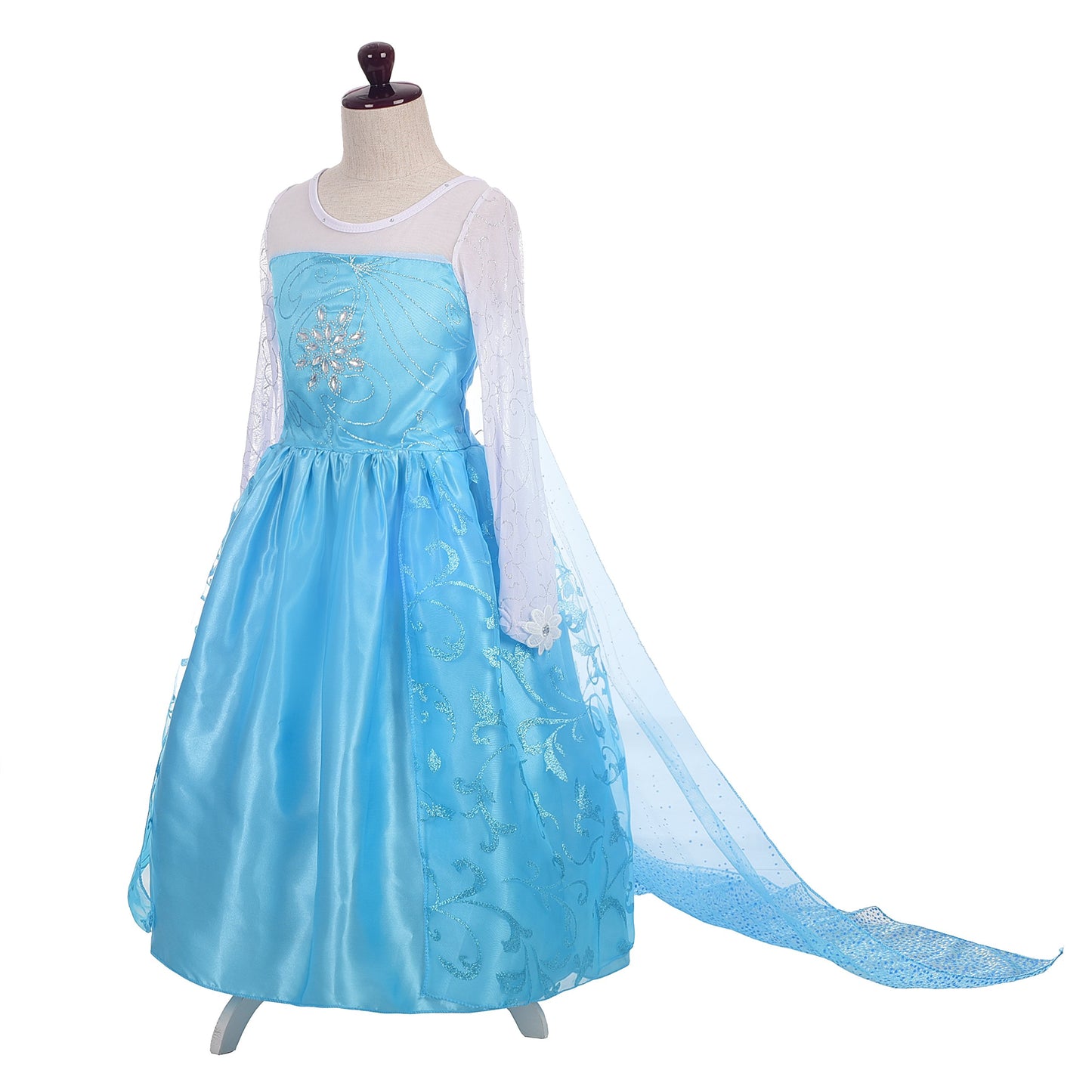 Lito Angels Girls Princess Dress Up Costumes Snow Queen Dress Halloween Christmas Costume With Accessories Size 8 D
