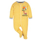 Gerber Baby Boy'S 4 Pack Sleep 'N Play Footie, Transportation Zone, 0-3 Months