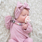 Ryan & Rose Pacifier Clip Georgia - Silicone Pacifier Clip Baby Boy Baby Girl Binky Paci Clip Baby Pacifier Holder Binkie Clip B