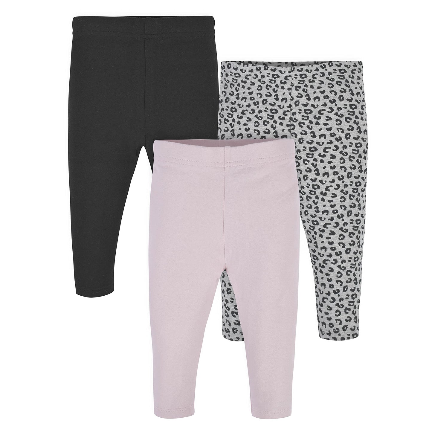 Gerber Baby Girl'S Toddler Multi-Pack Premium Leggings, Cheetah, 4T