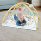 Fisher-Price Baby Playmat Simply Senses Newborn Gym With Mobile & Sensory Activity Toys For Developmental Play Ages 0+ Months